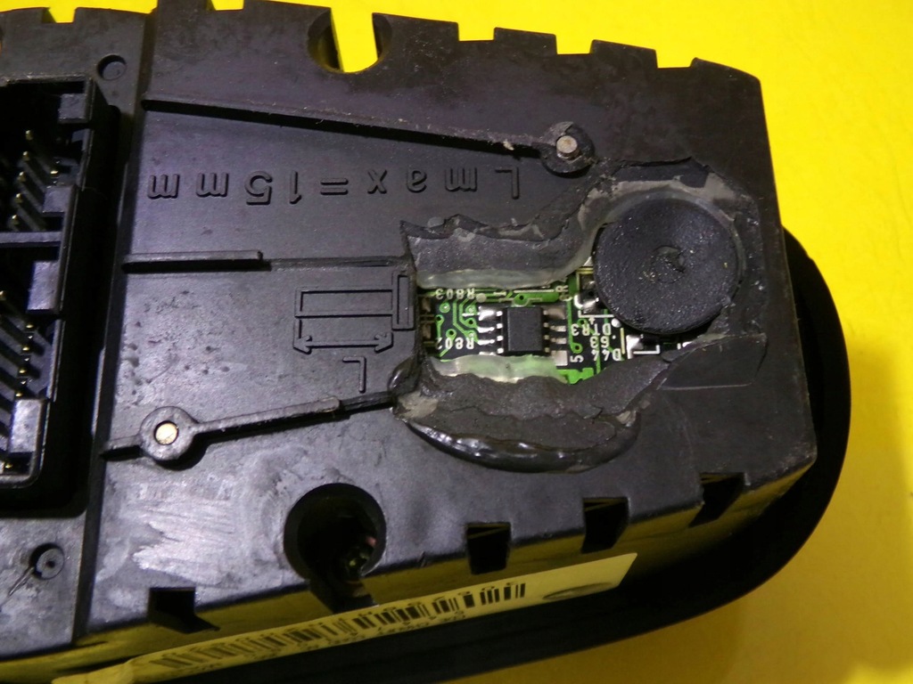 фото №8, Панель управление вентиляция renault espace iii 544741000 nr1512