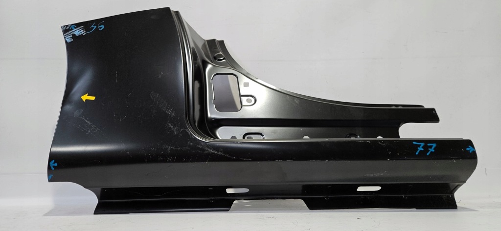 фото №2, Порог правый задняя toyota proace city maxi l2 19- новый