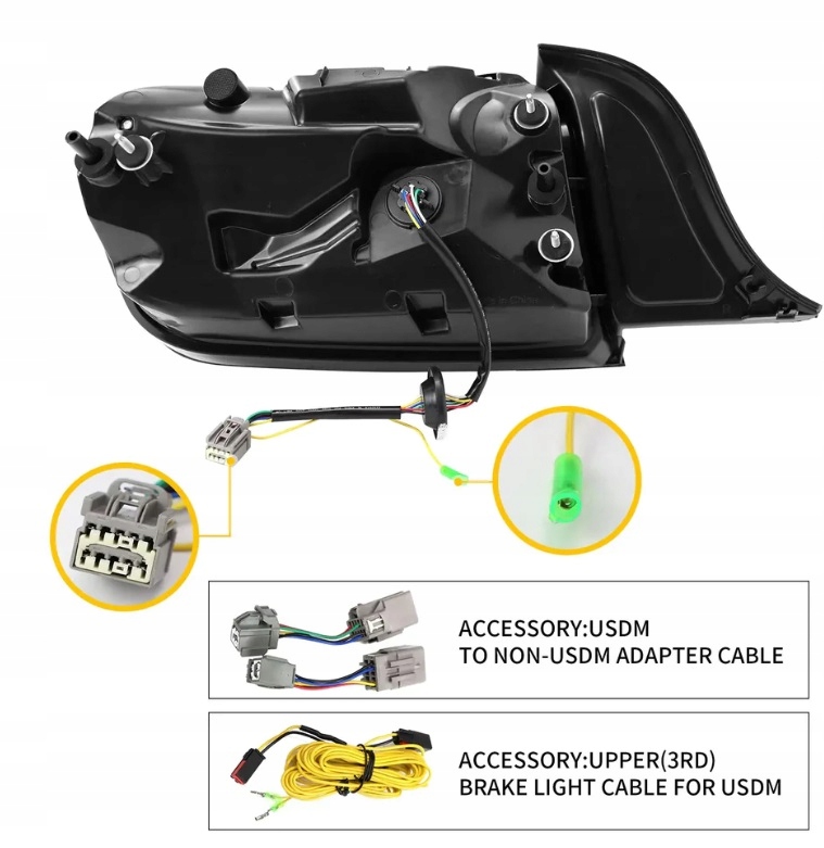 Ліхтарі  задні комплект  vland led європа гомологація ford mustang vi 6 2015-23 рестайлінг Оригінал