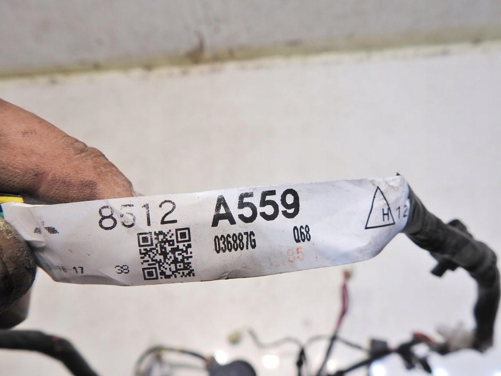 фото №7, Жгут электропроводка дверь правый перед mitsubishi lancer viii 8512a559
