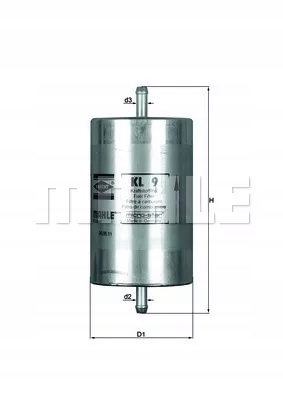 фото №2, Фильтр топлива alfa romeo 164, 75, 90, gtv, rz, spid