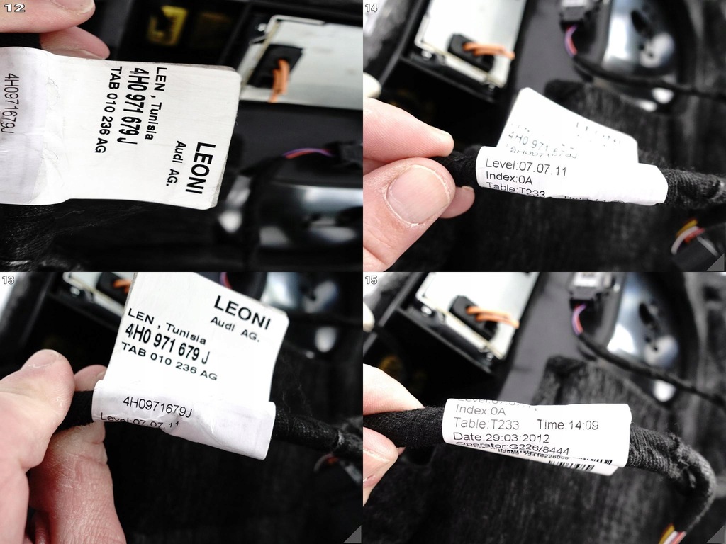 фото №10, Audi a8 s8 4h0 4h1 d4 13-17 lift бардачок + чейнджер привід dvd електропроводка