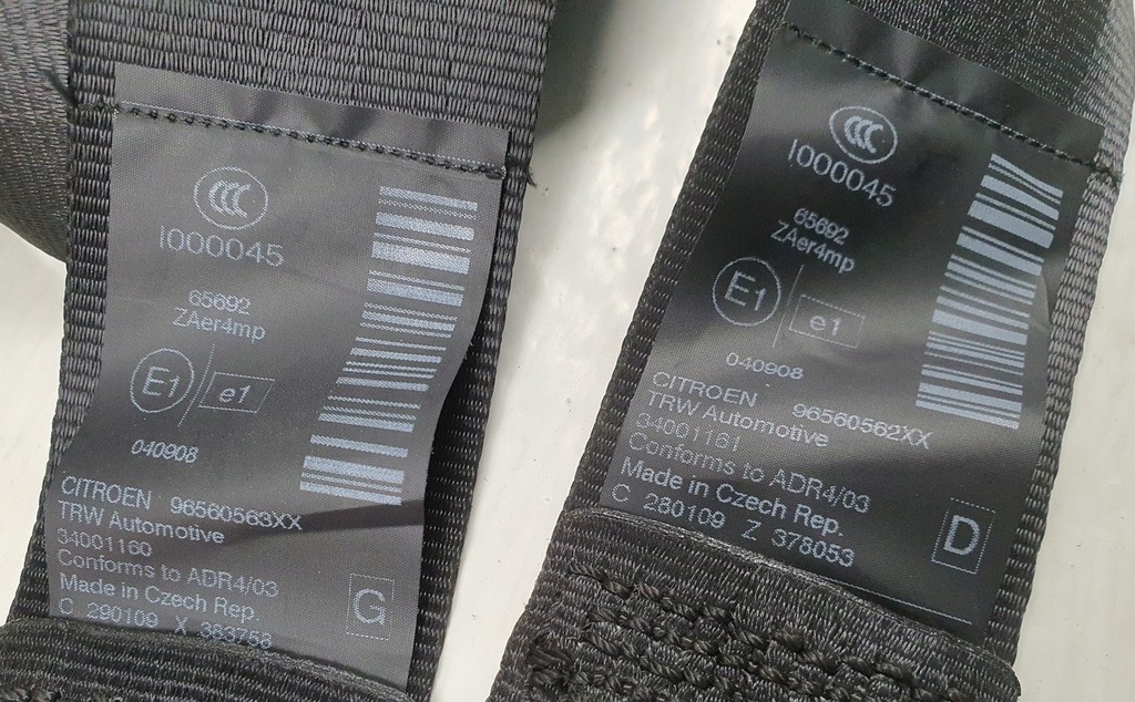 фото №8, Панель приладів консоль подушки безпеки ремені citroen c5 iii x7 комплект europa