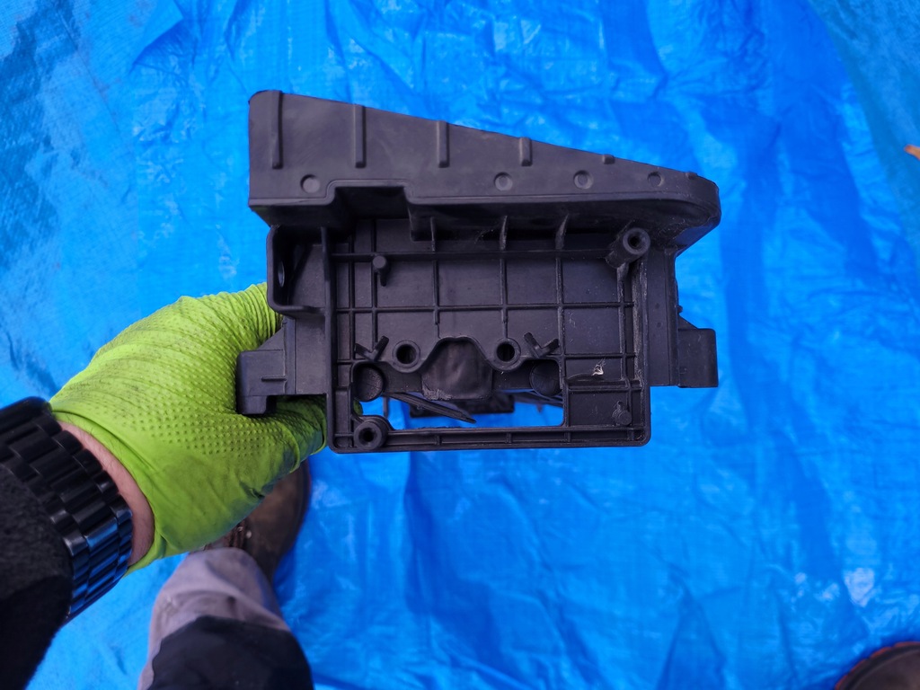 фото №7, Kia niro i | жалюзі шторка повітропровід повітря бампера lift 86961-g5500