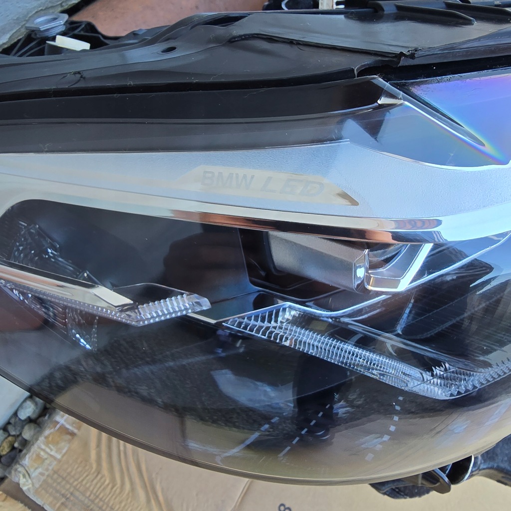 фото №7, Bmw x3 g01 x4 g02 lci m-pakiet усилитель лампы бампер перед.