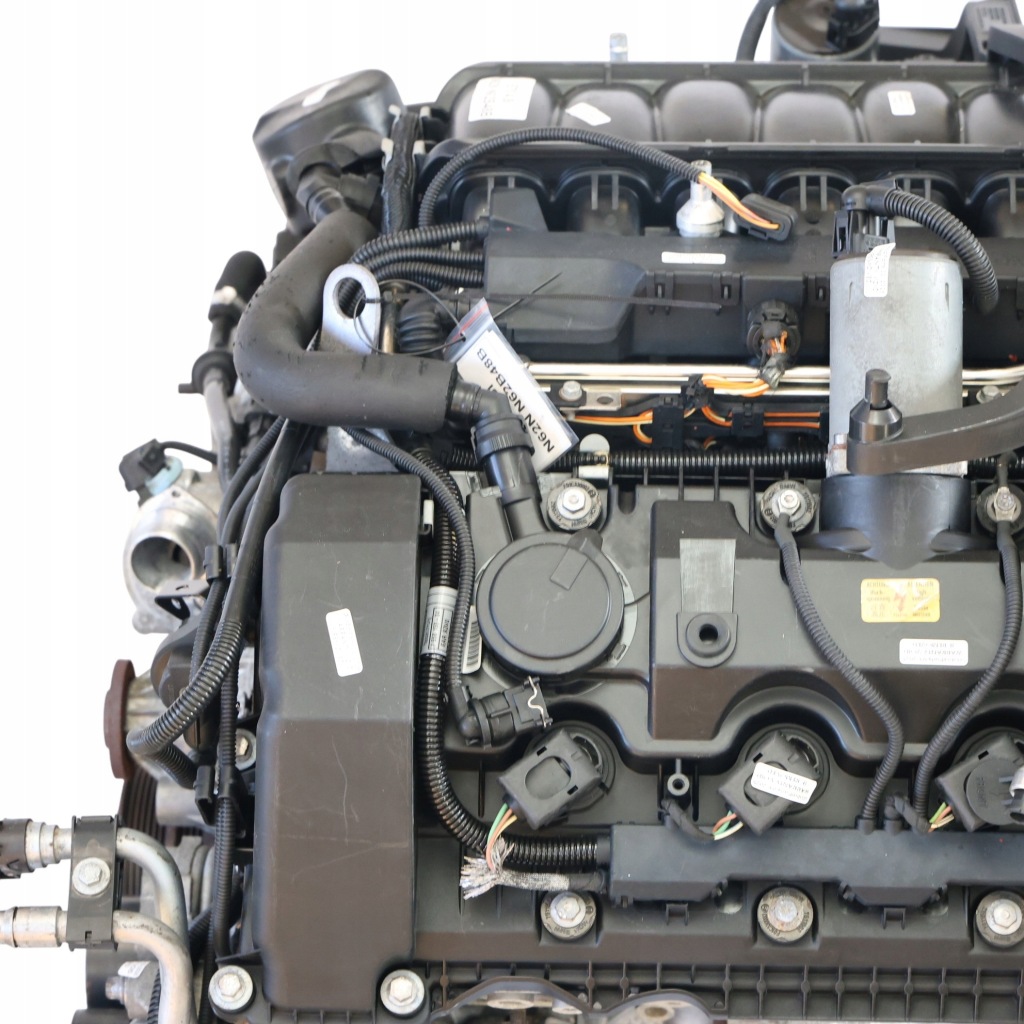 Bmw x5 e70 4.8i бензин двигатель голый стойку n62n n62b48b 355km с Разборки