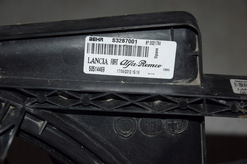 фото №5, Alfa romeo giulietta вентилятор радиатора t6928002