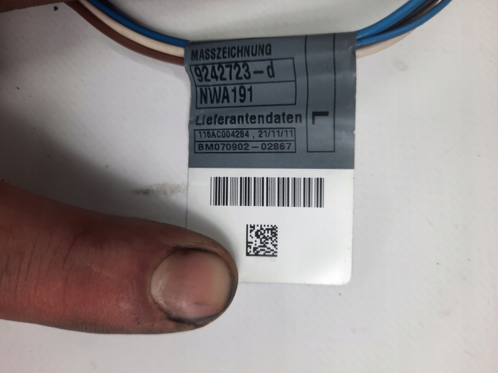 Жгут дверь правый перед mini r58 r59 9242723 Оригинал