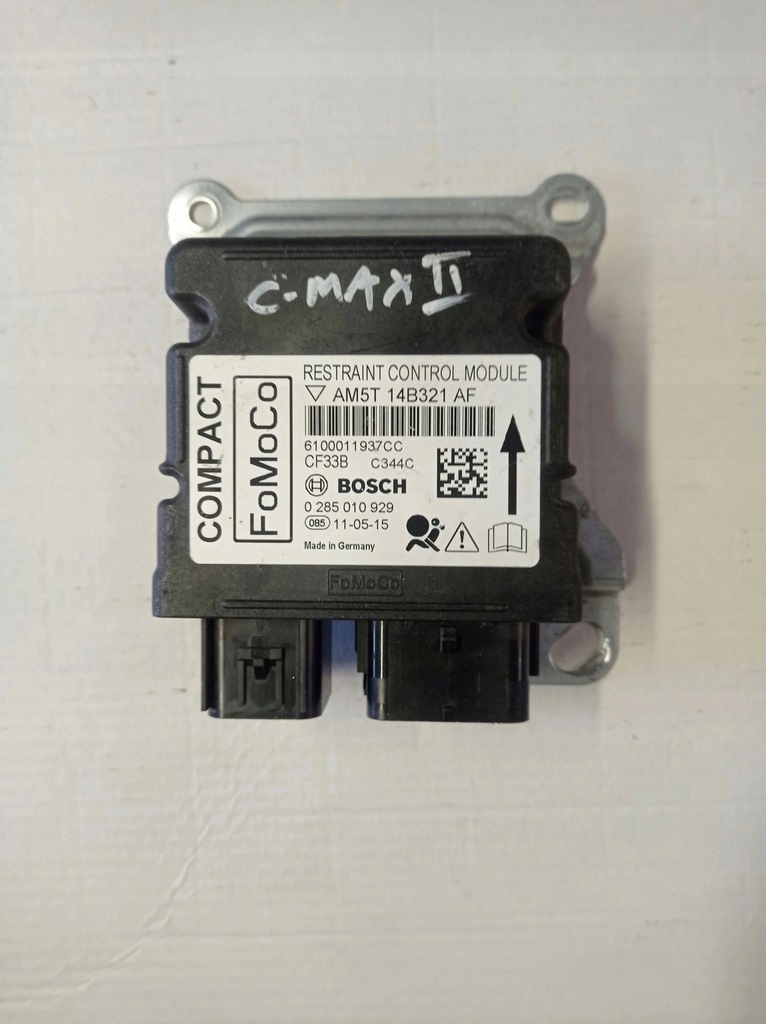 фото №1, Модуль датчик подушка безопасности ford c-max mk2 am5t14b321af