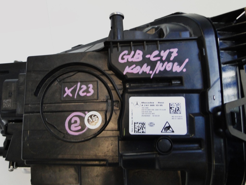 фото №14, Mercedes glb x247 247 лампа ліва фара лівий led high performance