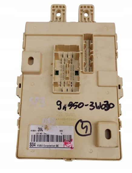 фото №1, Kia sportage 3 iii модуль bsi коробка предохранителей 91950-3w030