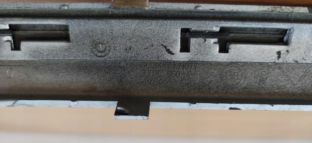 фото №3, Lancia phedra правая молдинг накладка бампера задняя r