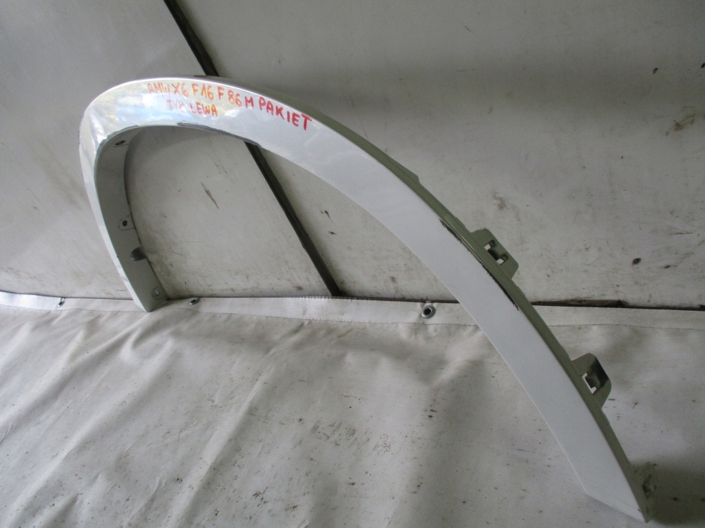 фото №7, Молдинг крыла левый задняя задняя bmw x6 f16 f86 m-pakiet