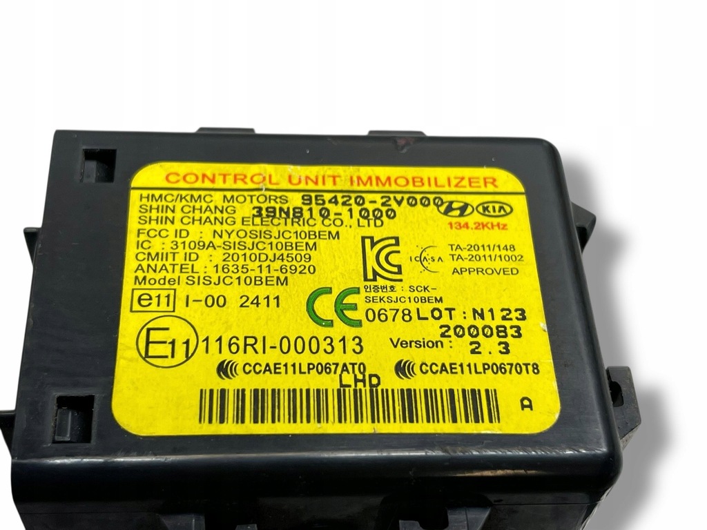 фото №16, Hyundai veloster 2011 1600cm3 набор стартовый 391282b500