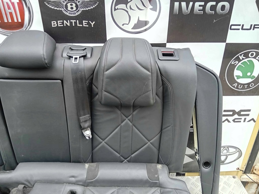 фото №15, Citroen ds7 сидіння перед правий обшивка двері сидіння шкіра 2021r