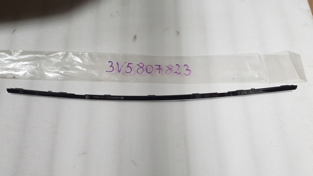 фото №1, Молдинг бампер задня хром skoda superb 3 3v5807823