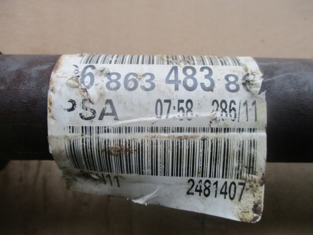 фото №4, Приводной вал левая 9686348380 peugeot 508 1.6hdi