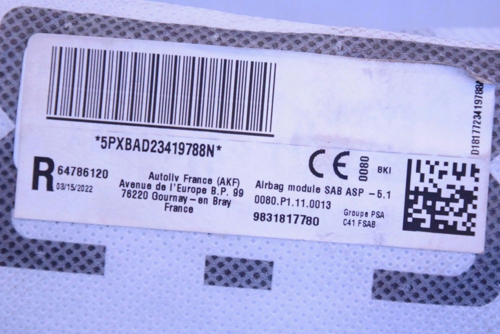 фото №5, Citroen c4 ii 2022 подушка воздушная подушка безопасности сиденье