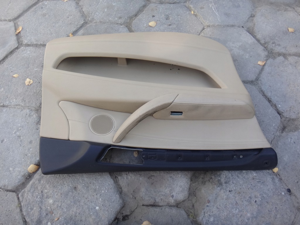 фото №7, Обшивка дверь левый перед bmw x5 e70 beż