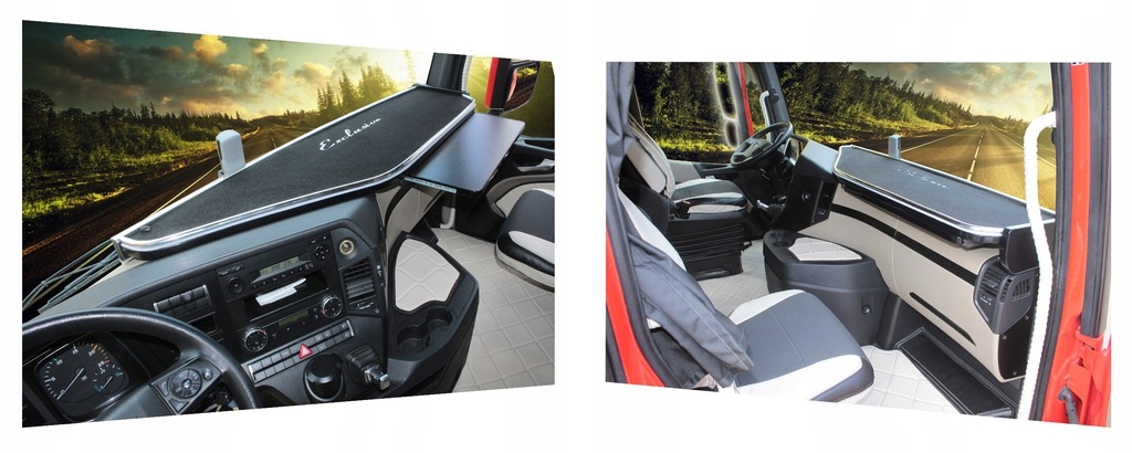 фото №16, Полка rtv tir mercedes actros mp4 большая с blatem