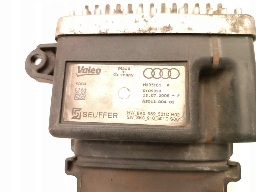 фото №7, Audi a4 модуль / блок керування вентилятора вентилятор 2.0 tdi дизель 8k0959501c