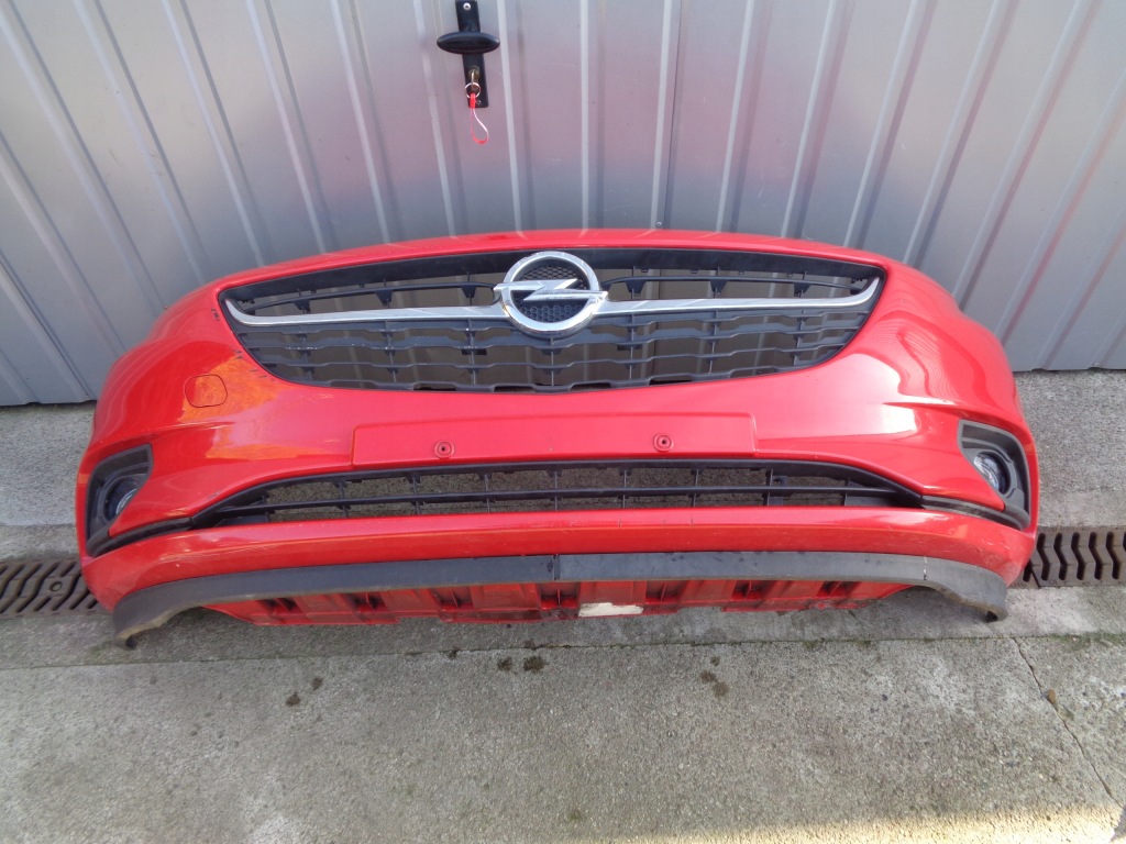 фото №1, Opel corsa e 16r бампер передний решётка радиатора