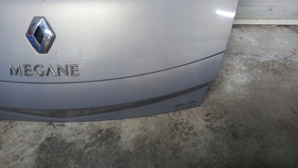 фото №7, Задня кришка багажника renault megane ii 02r tea19