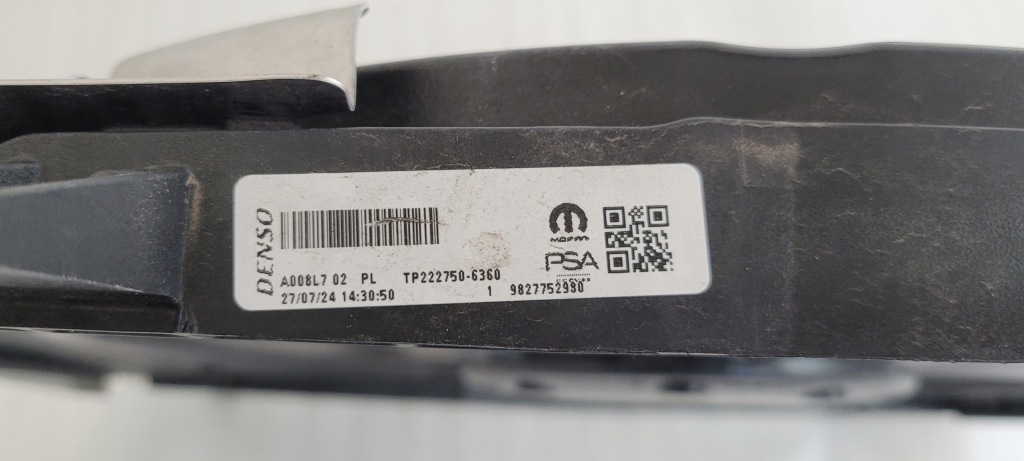 фото №8, Вентилятор вентилятор denso peugeot 208 2008 ii citroen c3 aircross 9827752980