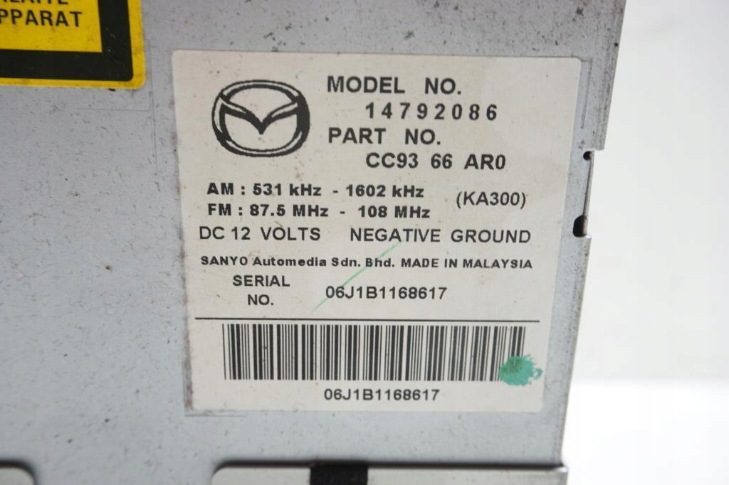 фото №5, Радіо cd mazda 5 14792086