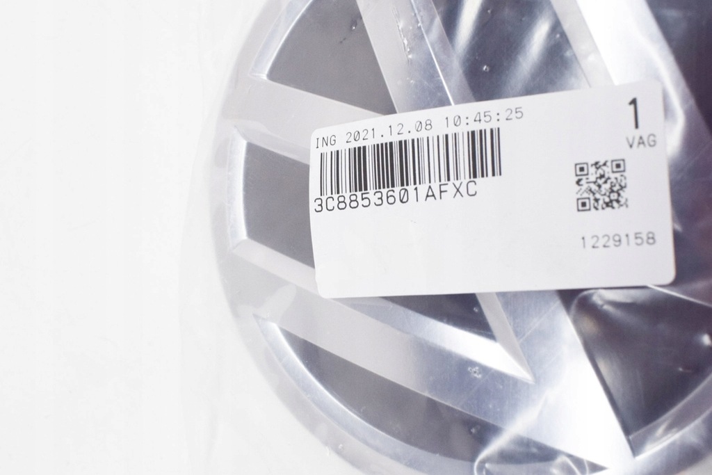 фото №6, Vw passat cc емблема na решітка радіатора середній хром 3c8853601afxc 2010 оригінальний