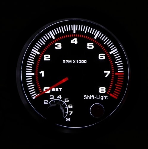 фото №10, Obrotomierz універсальний do każdego автомобіля лічильник обертів tachometr