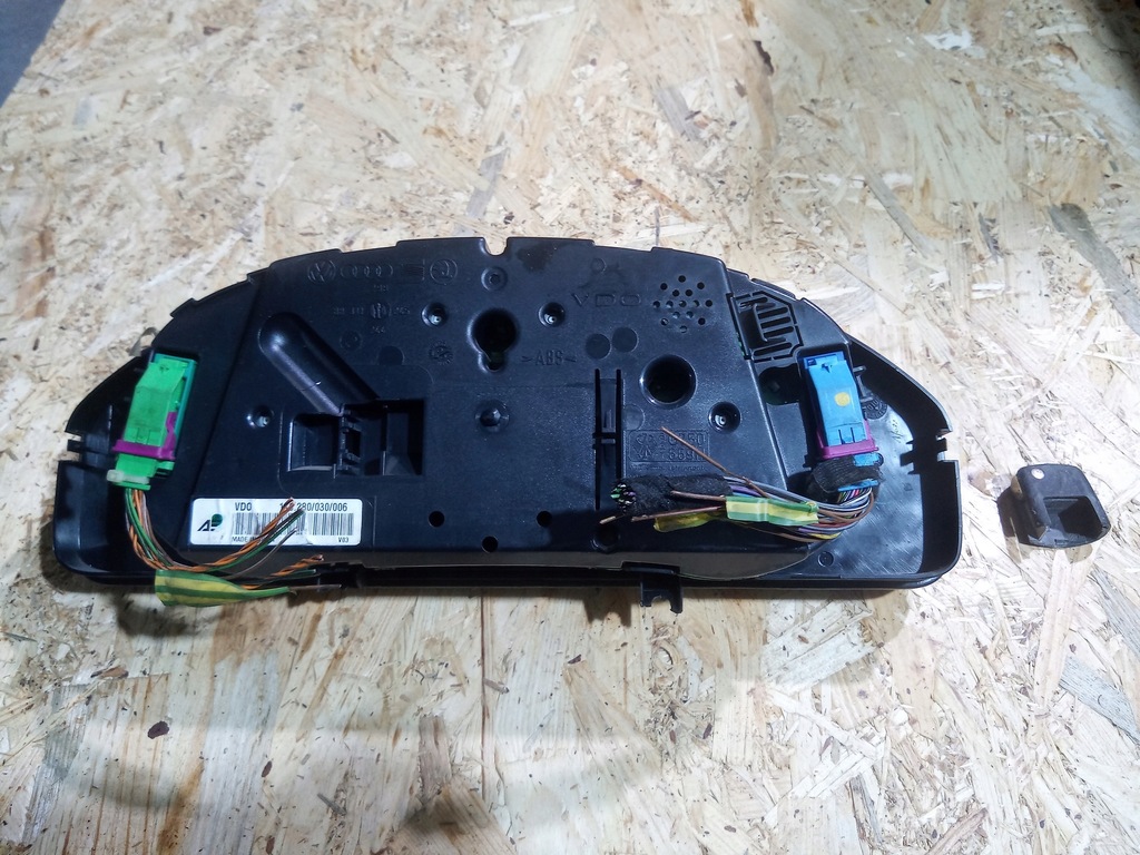 фото №10, Счетчик приборная панель + ключ vw sharan i 1 lift 1.9 tdi