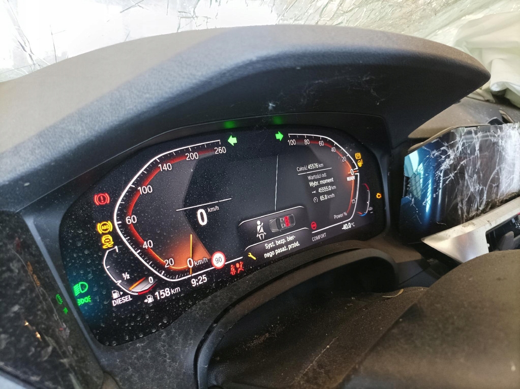 фото №7, Bmw 4 g26 g22 g23 2.0d 190 km приборы счетчик дизель eu 5a671b5