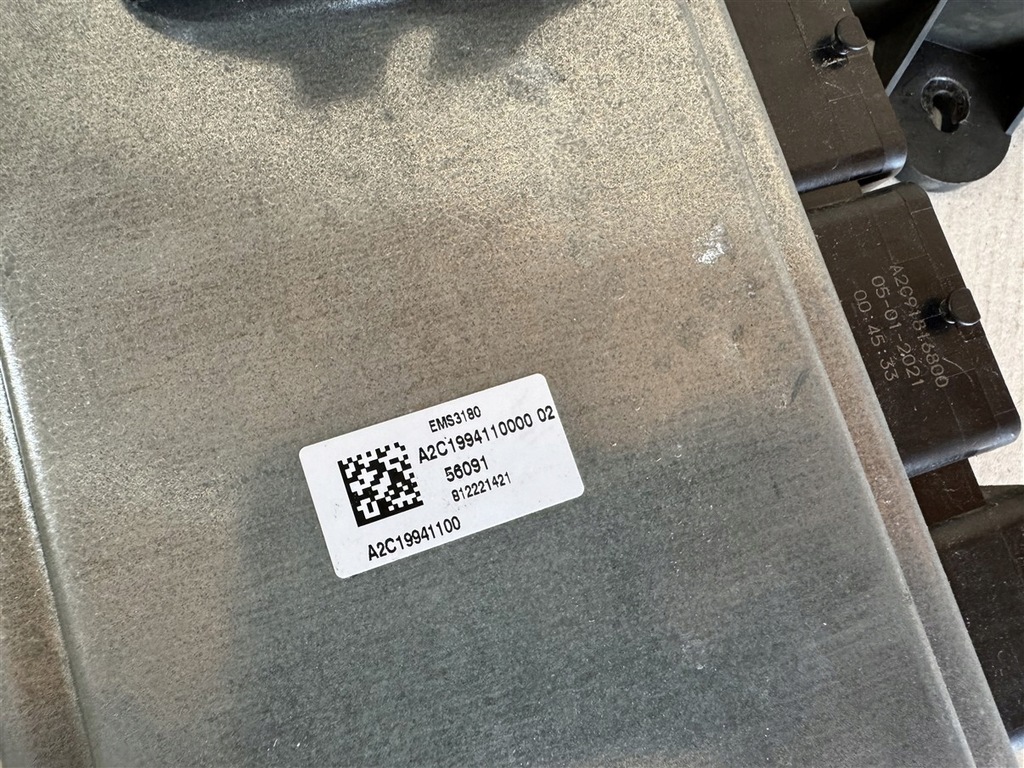 фото №9, Блок керування двигуна бортовий комп'ютер набір замок запалювання dacia spring 21-23