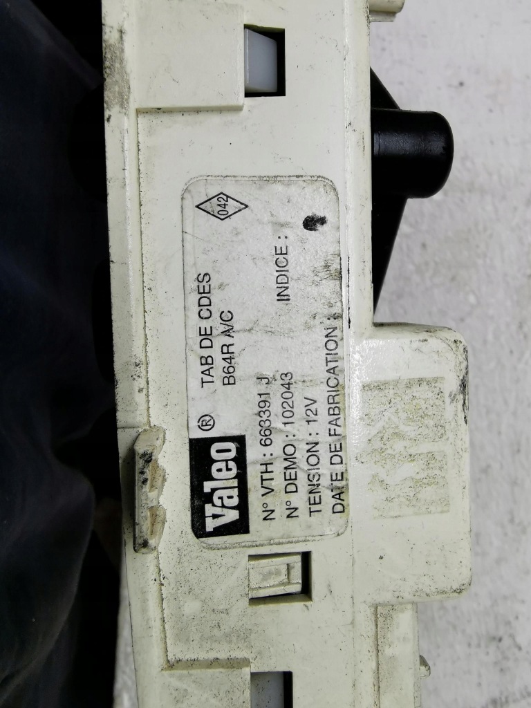 фото №3, Панель обдув renault megane i 95-02 663391j eu