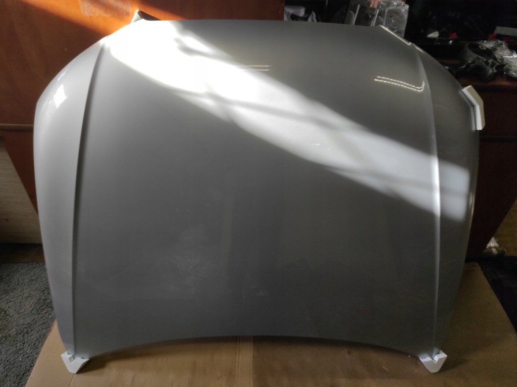 Капот крышка двигателя audi a4 b8 lx7w дорестайлинг  defect Оригинал