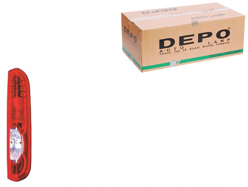фото №1, Depo лампа задняя комбинированная renault trafic ii opel