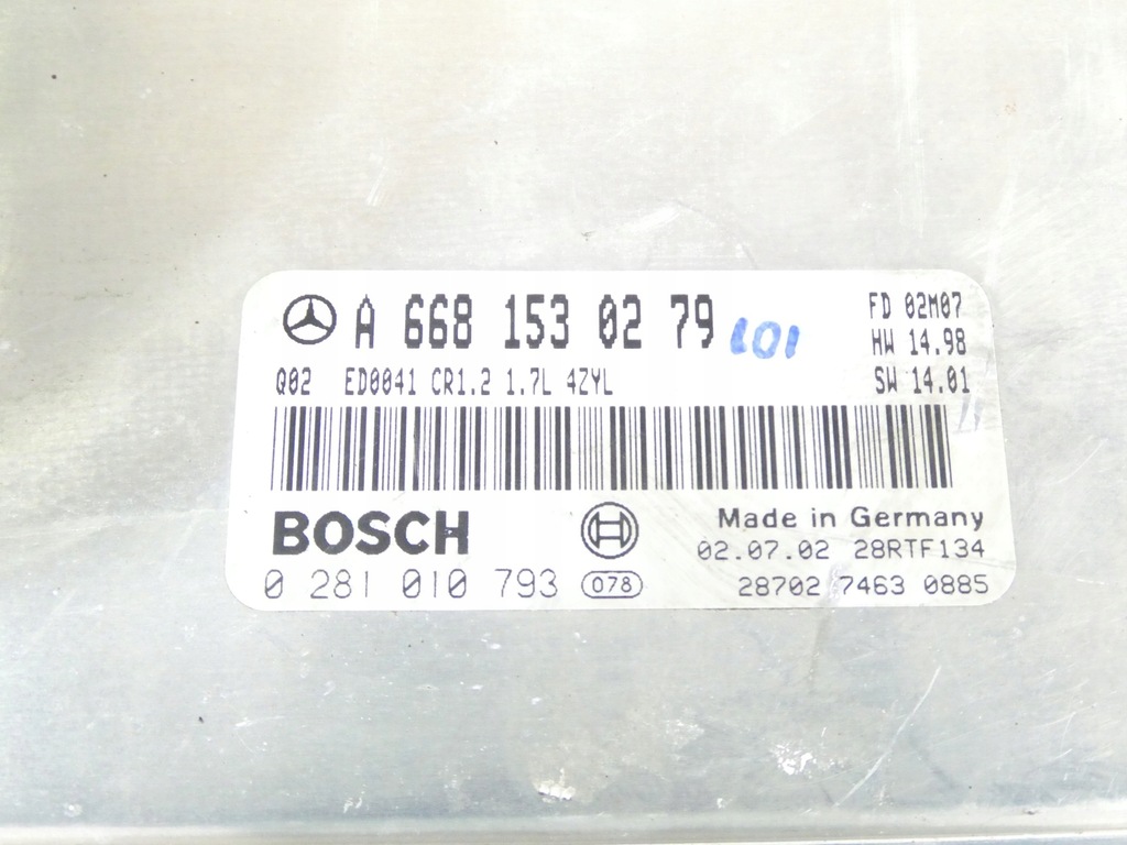 фото №5, Набор стартовый mercedes w168 1.7cdi