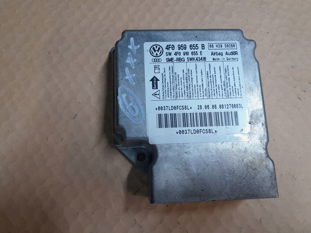 фото №1, Модуль подушок подушка безпеки audi a6 c6 4f0959655b