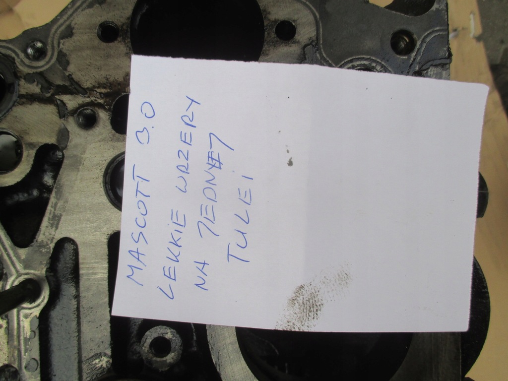 фото №6, Блок двигателя renault mascott 3.0 zd3 03-10 uszk.