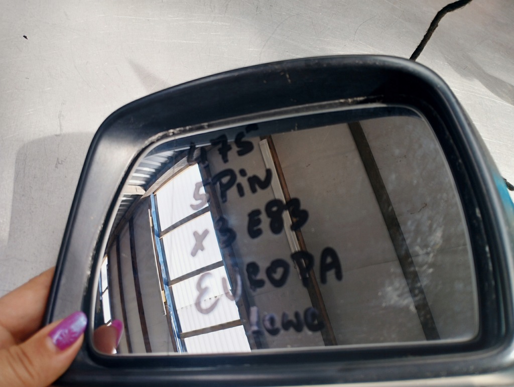 фото №14, Bmw x3 e83 ліва дзеркало 5pin europa