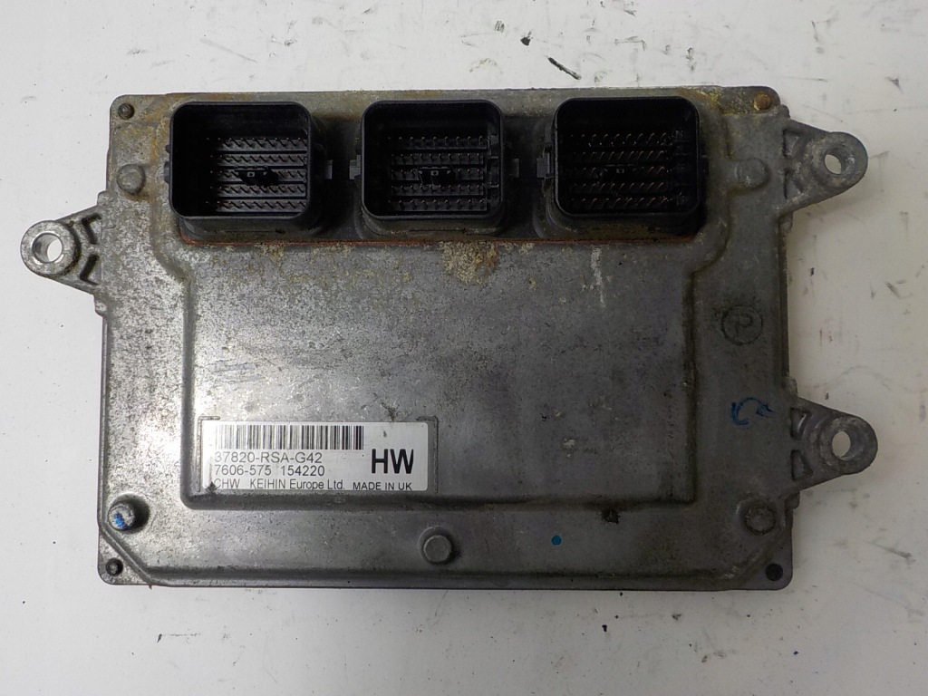 фото №1, Honda civic viii бортовий комп'ютер блок керування 37820-rsa-g42 hw