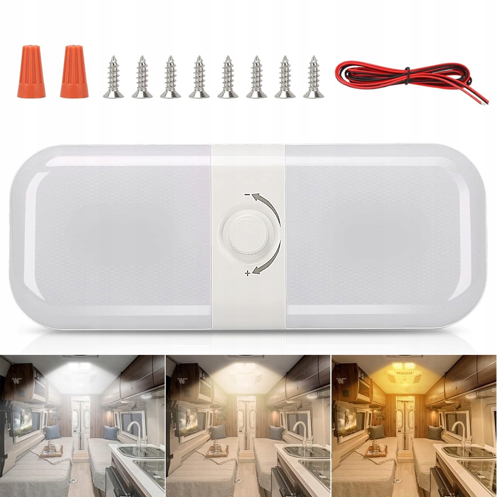 фото №2, Лампа внутрішня led do автомобіля do kampera автомобільна лампа led 12 v