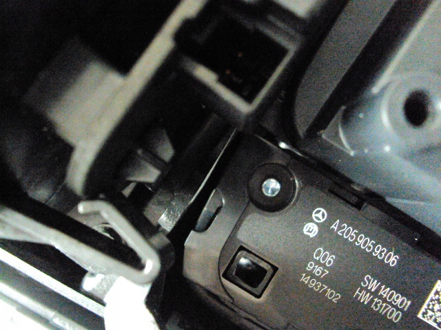 фото №14, Панель радио кондиционера mercedes c-klasa w205 fl