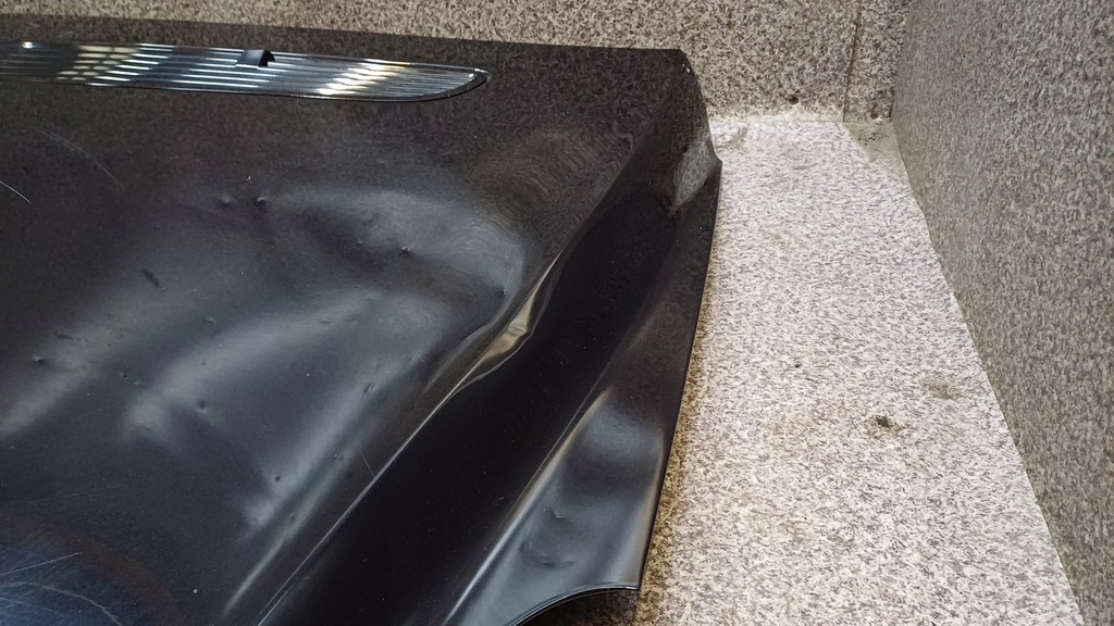 фото №10, Mercedes v251 w251 капот крышка двигателя c197 197u czarna kpl