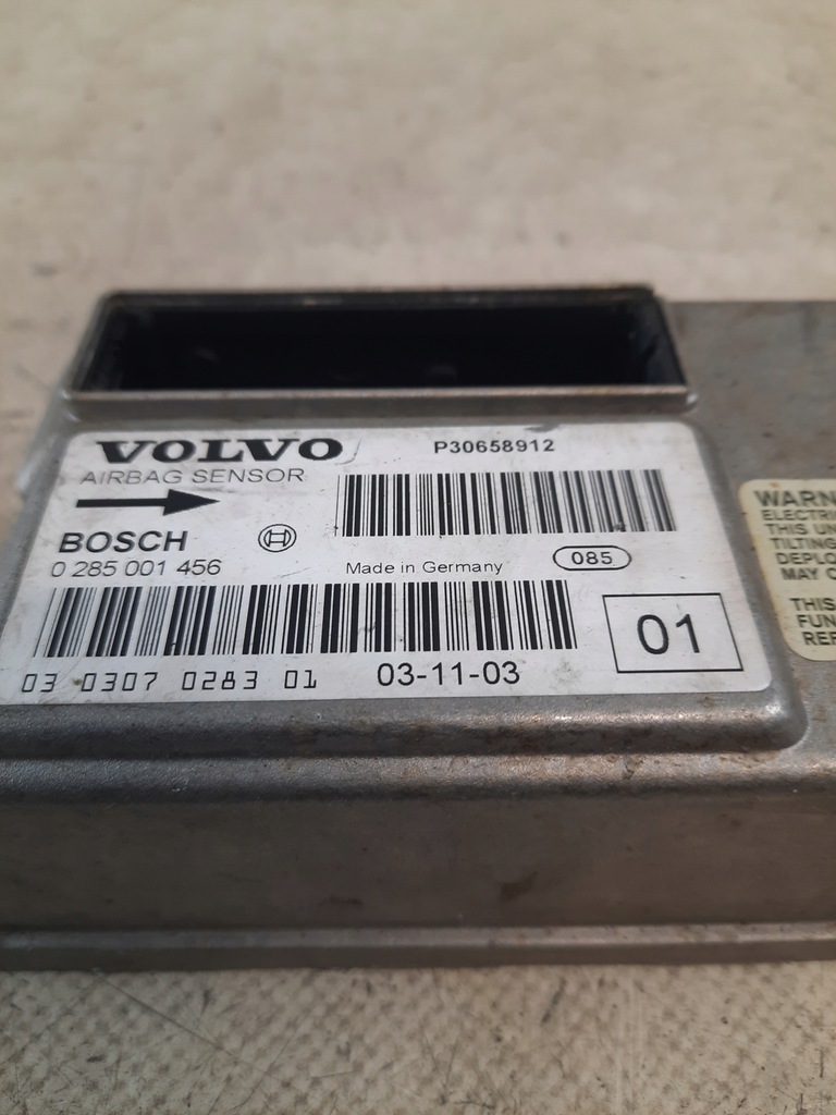 фото №8, Датчик модуль подушка безопасности volvo v70 s60 xc70 0285001456