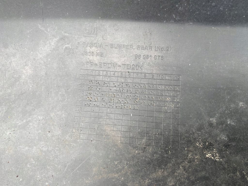 фото №8, Chevrolet cruze i 08- j300 бампер задній задня sedan