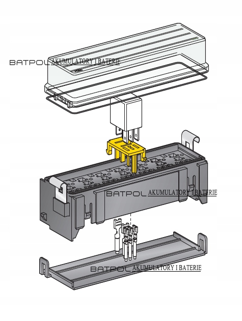 фото №5, Коробка реле микро 7 szt mta разъём