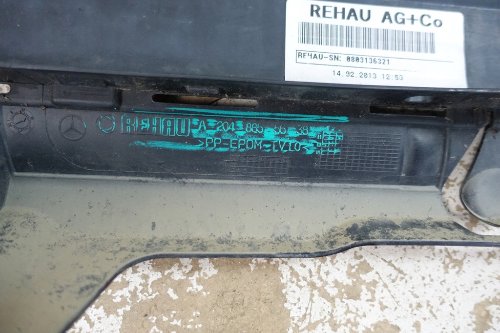 фото №11, Mercedes glk x204 lift 2012- бампер задня задній a2048855638