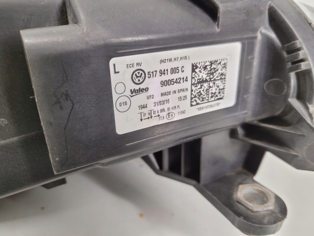 фото №13, Vw golf 7 vii sportsvan 510 517 лампа левая перед передняя